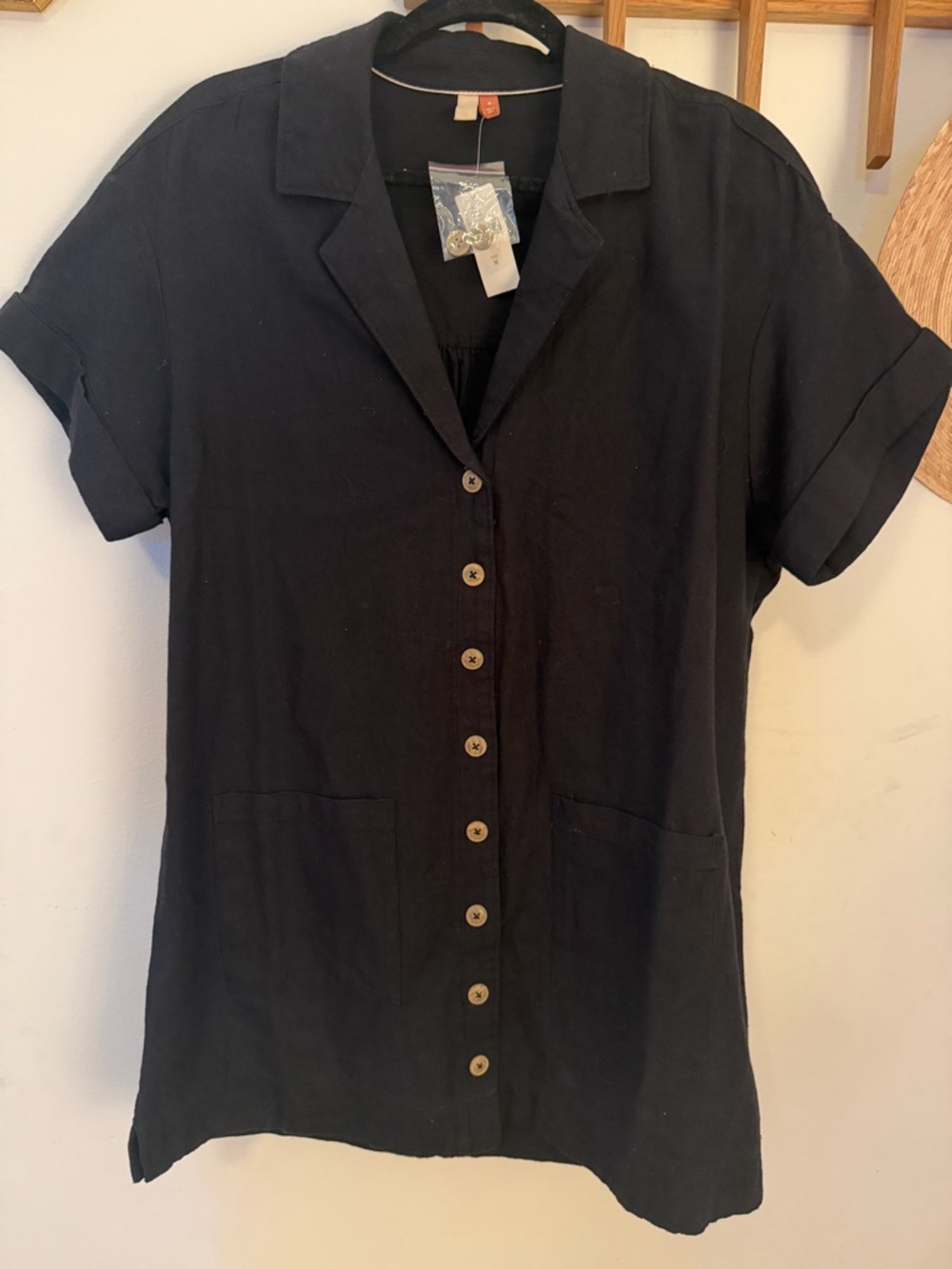 Anthropologie | NWT Linen Shirt Dress | M